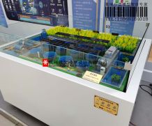 數(shù)字養(yǎng)殖沙盤模型，稻魚共生沙盤模型，數(shù)字漁業(yè)沙盤模型 